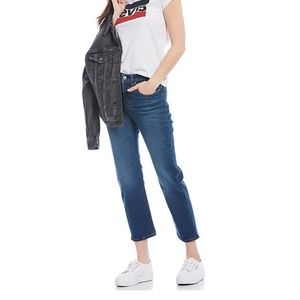 LEVI'S 501 cropped jeans 29 × 26 button fly
